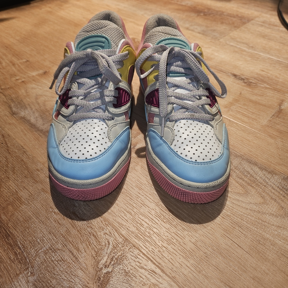 Gucci Basket Low Sneakers in women size 37 designer multicolor pink - Picture 2 of 7